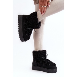 Schneestiefel Modell 20223-4A Schwarz 1