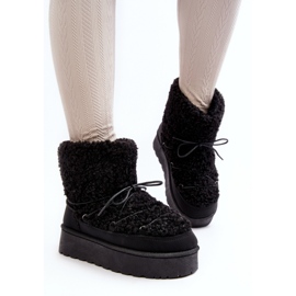 Schneestiefel Modell 20223-4A Schwarz 2