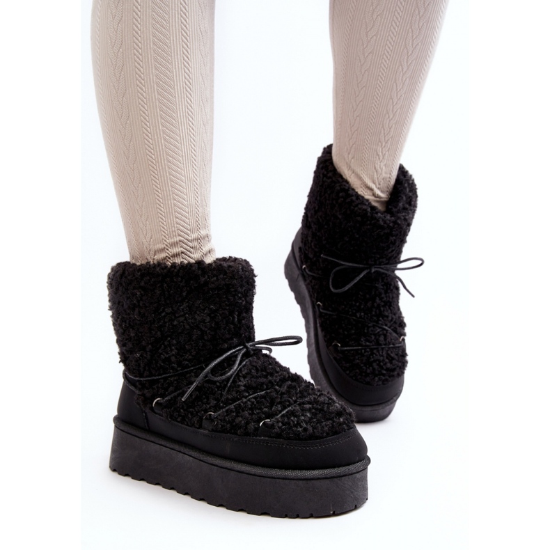 Schneestiefel Modell 20223-4A Schwarz 2