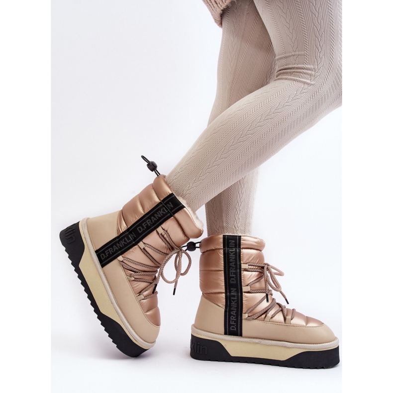 Schneestiefel Modell DFSH371006 Beige 2