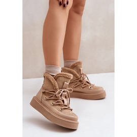 Schneestiefel Modell 24882 Dunkelbeige 1