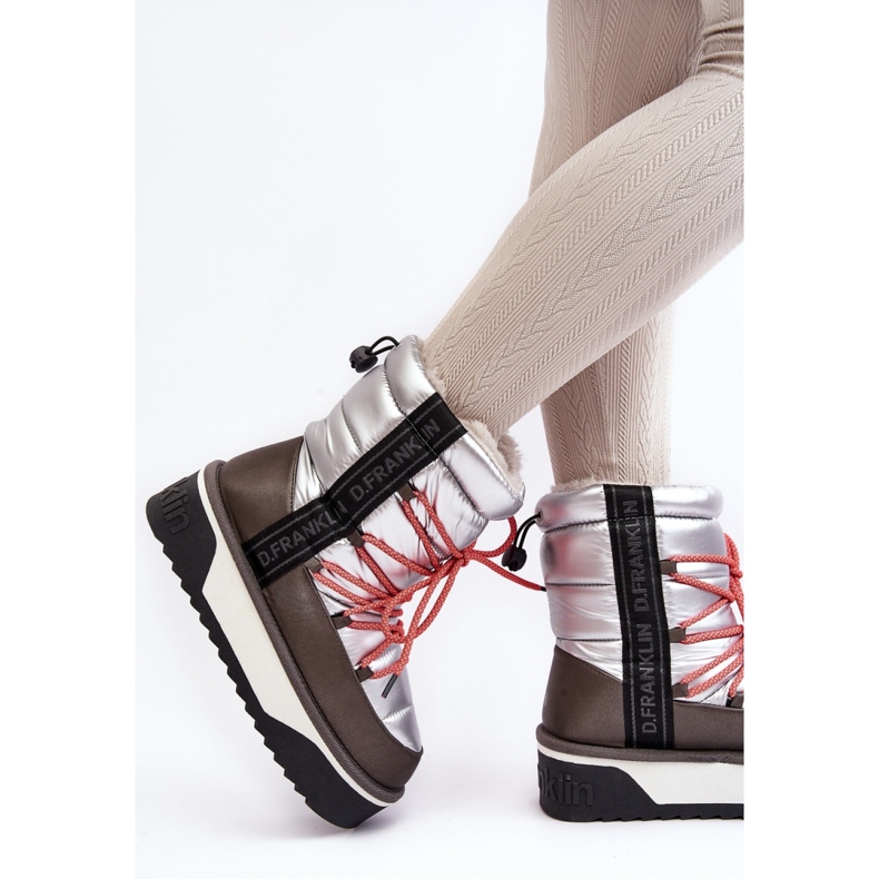 DFSH371006 Silberne Schneestiefel silber- 2