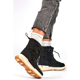 Schneestiefel Modell 24-16321B Schwarz 2