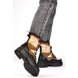 Trappers Modell A-852KH Beige/Schwarz 1