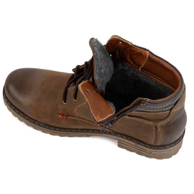 ABIS Warme Herrenschuhe 197 braun 2