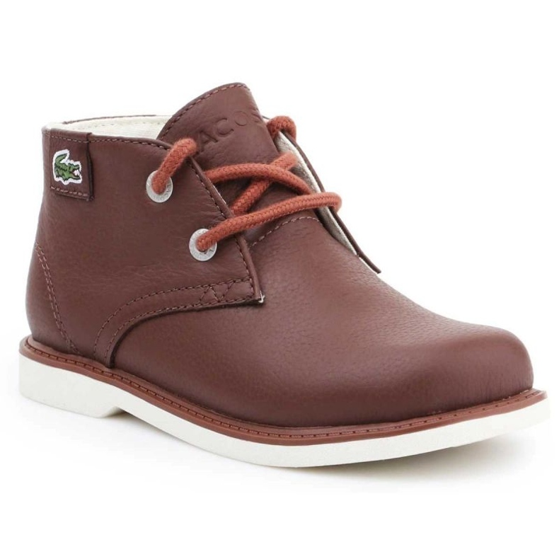 Lacoste Sherbrook Hi Sb Spc Jr 7-30SPC201177T braun schwarz 1