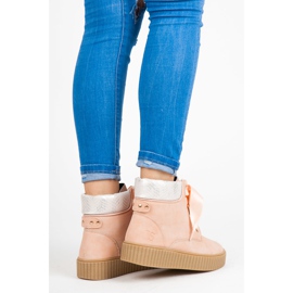 Vices Creepers zum Schnüren rosa 1