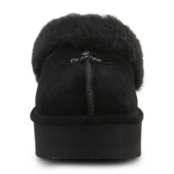 Isolierte Damenhausschuhe BearPaw Retro Loki 2487W-884 schwarz 2
