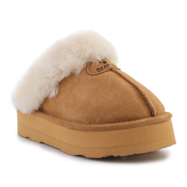 Isolierte Damenhausschuhe BearPaw Retro Loki 2487W-245 beige 1