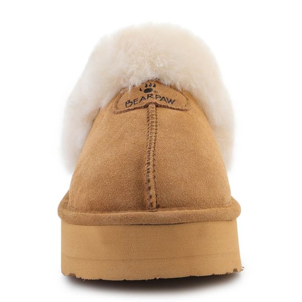 Isolierte Damenhausschuhe BearPaw Retro Loki 2487W-245 beige 2