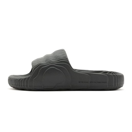 Adidas Adilette 22 Grey Five Herren Flip-Flops, Lifestyle, modisch für den Sommer, Schwarz (HP6522) grau 1