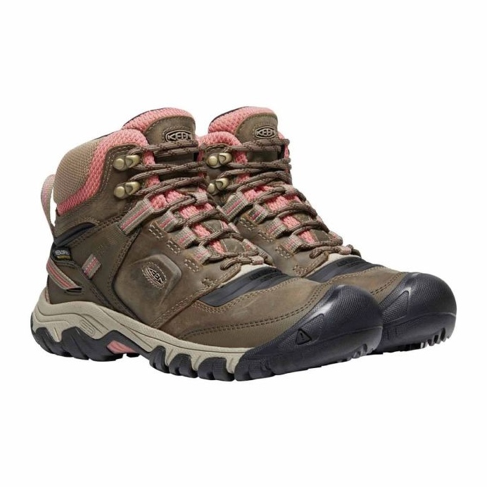 Keen Ridge Flex Mid Wp Trekkingschuhe KE-1024921 braun 1