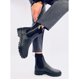 Damen-Chelsea-Stiefel, schwarz 2
