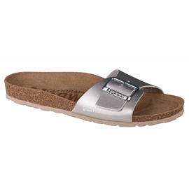 Hausschuhe Geographical Norway Sandalias Bios Pala Hebilla W GNW20410-26 silber- 1