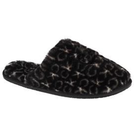 Calvin Klein Slipper Mule Fur Mono Hausschuhe HW0HW00536-0GK schwarz 1