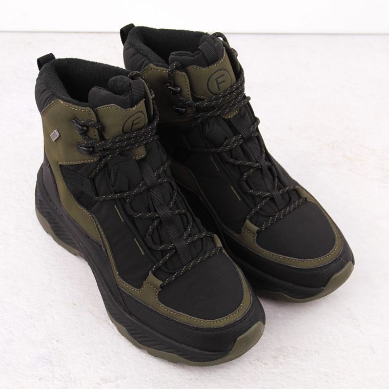 Filippo W PAW488 isolierte Stiefel mit hohen Absätzen und Plateausohle, schwarz 2