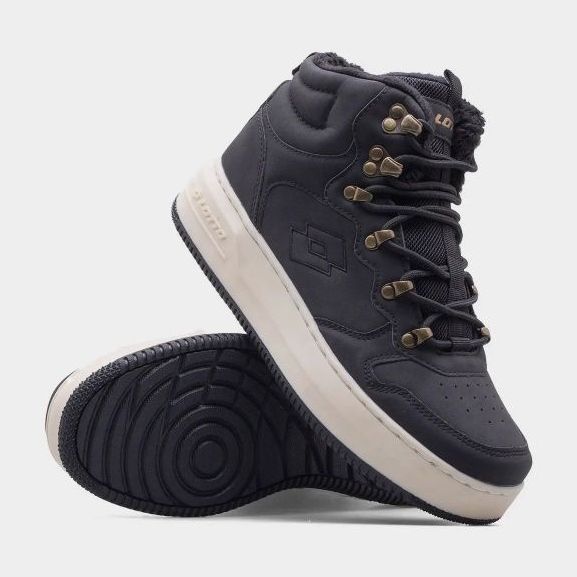 Unisex-Winterschuhe Lotto Jalana Pf Fur 2400390W-1112 schwarz 1