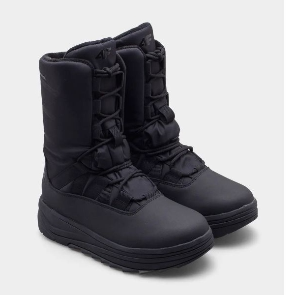 Damen Winter-Schneestiefel 4F 4FRAW24FSBSF012-20S schwarz 1