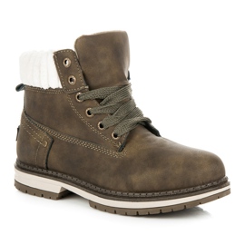 Ideal Shoes Grüne Fallensteller 1