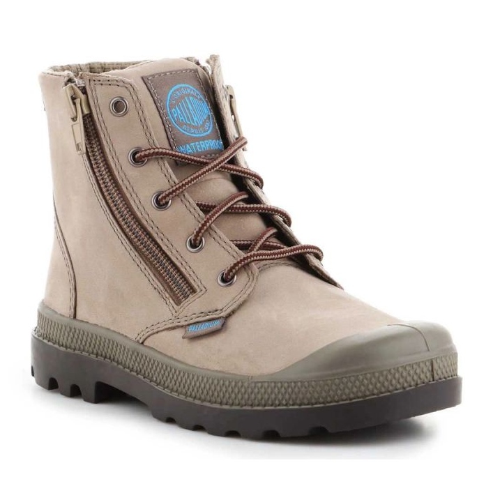 Palladium Pampa Hi Lea Gusset Schuhe 52744206 beige 1