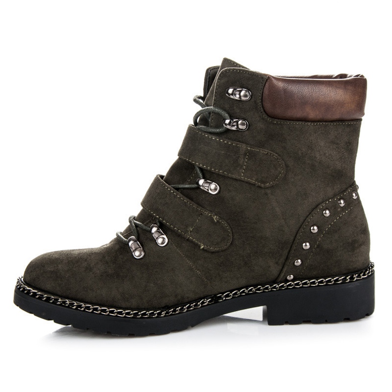 Vices Wildleder Laster Arbeiter grün 1