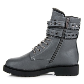Betler Stylische Arbeitsstiefel grau 1