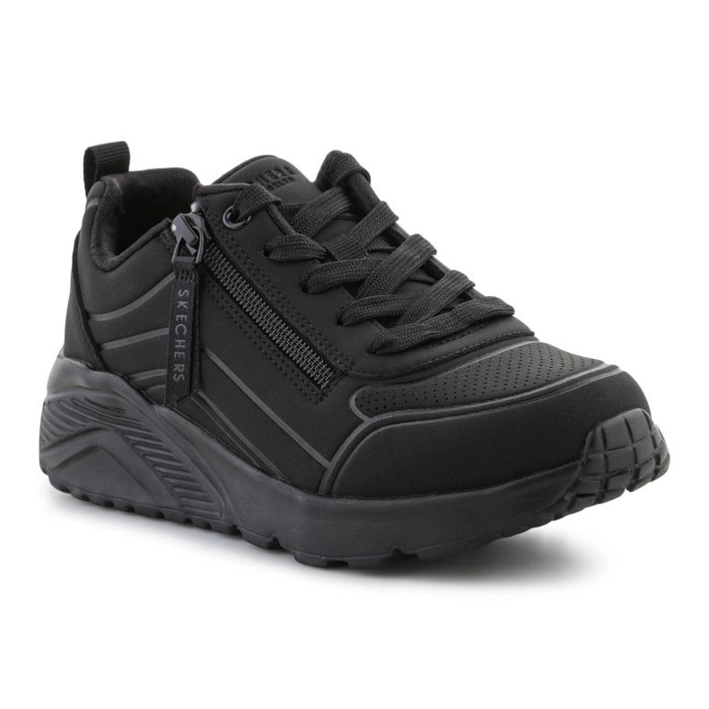 Skechers Uno Lite Easy Zip 310387L-BBK Schuhe schwarz 1