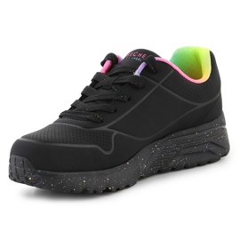 Skechers Uno Lite Rainbow Speckle Schuhe 310456L-BKMT schwarz 3