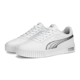Puma Carina 2.0 Space Metallics 389387-02 Schuhe, weiß 1