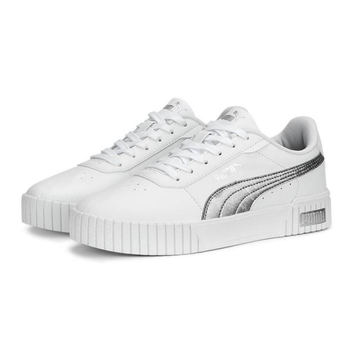 Puma Carina 2.0 Space Metallics 389387-02 Schuhe, weiß 1