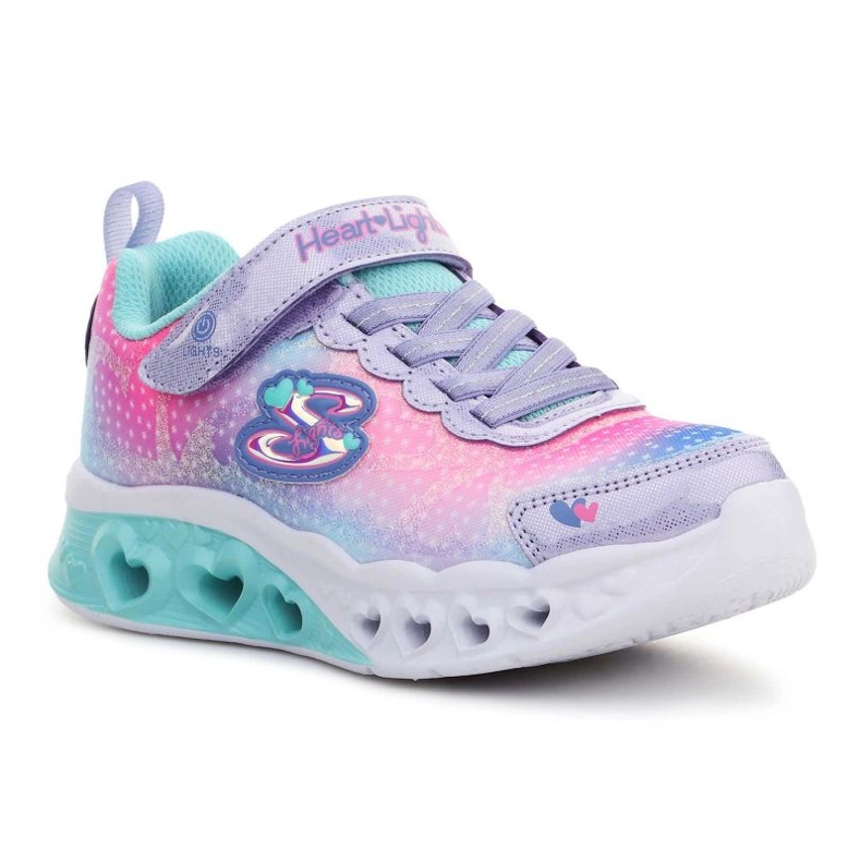 Skechers S Lights Flutter Heart Lights Schuhe 302315-LVMT rosa 1