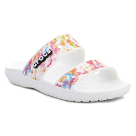 Crocs Classic Tie Dye Graphic Sandale W 207283-928 mehrfarbig 1