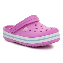 Crocs Crocband Kids Clog 207006-6SW rosa rosen und purpur 1