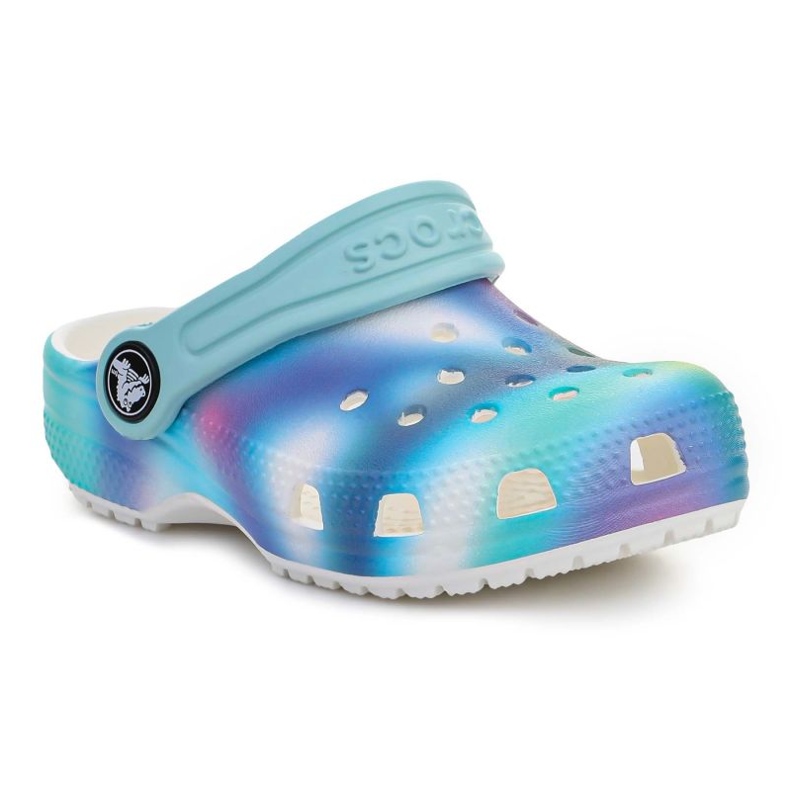 Crocs Classic Solarized Kids Clog 207588-94S Flip-Flops blau 1
