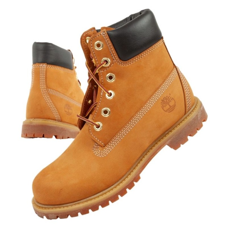 Timberland Premium 6 TB110061713 Schuhe braun gelb 1