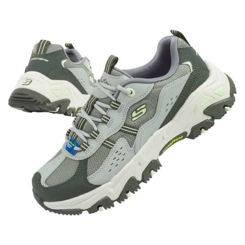 Skechers 180128/GRMT Damen Sport Trekkingschuhe grün 1
