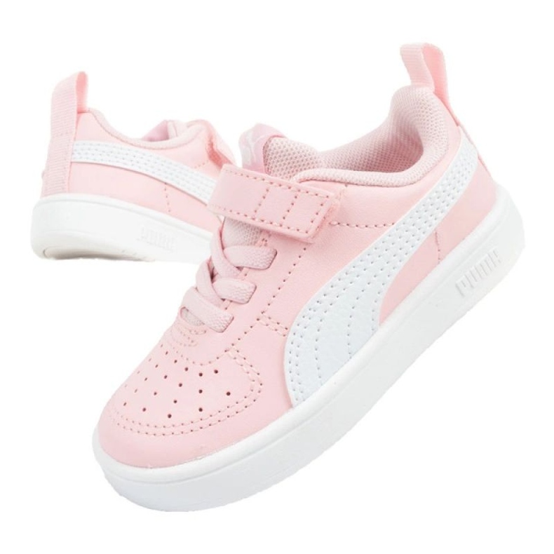 Puma Rickie Ac 384314 10 Sportschuhe weiß rosa 1