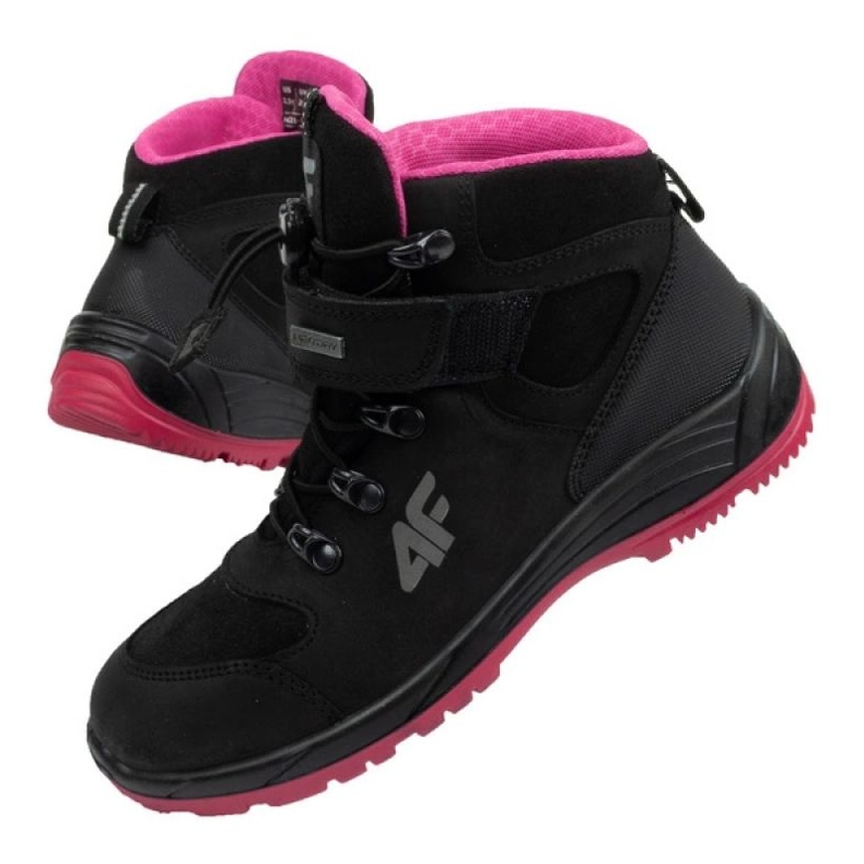 4F Trekkingschuhe HJZ21-JOBMW251 21S schwarz 1