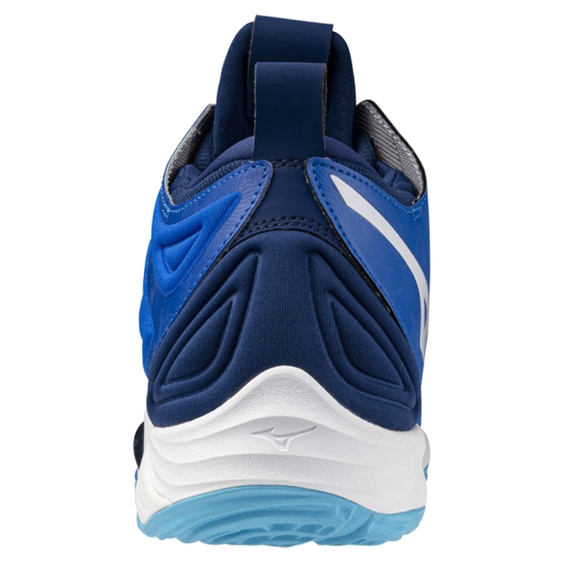 Mizuno Wave Momentum 3 Mid V1GA231701 Volleyballschuhe, blau 3