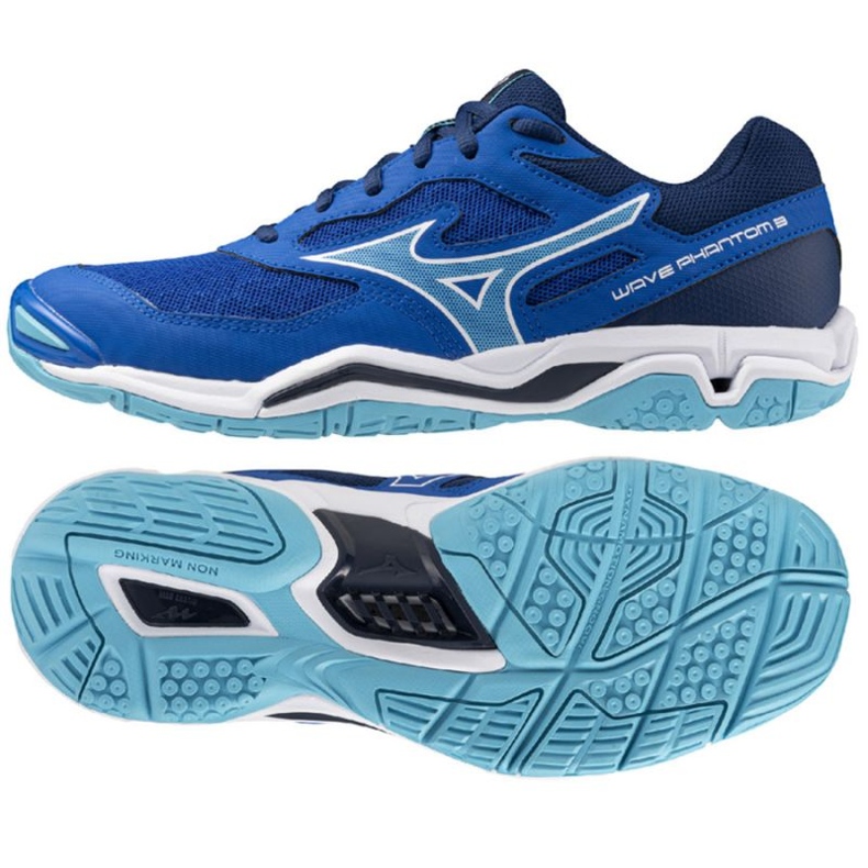Mizuno Wave Phantom 3 X1GA226076 Schuhe blau 1