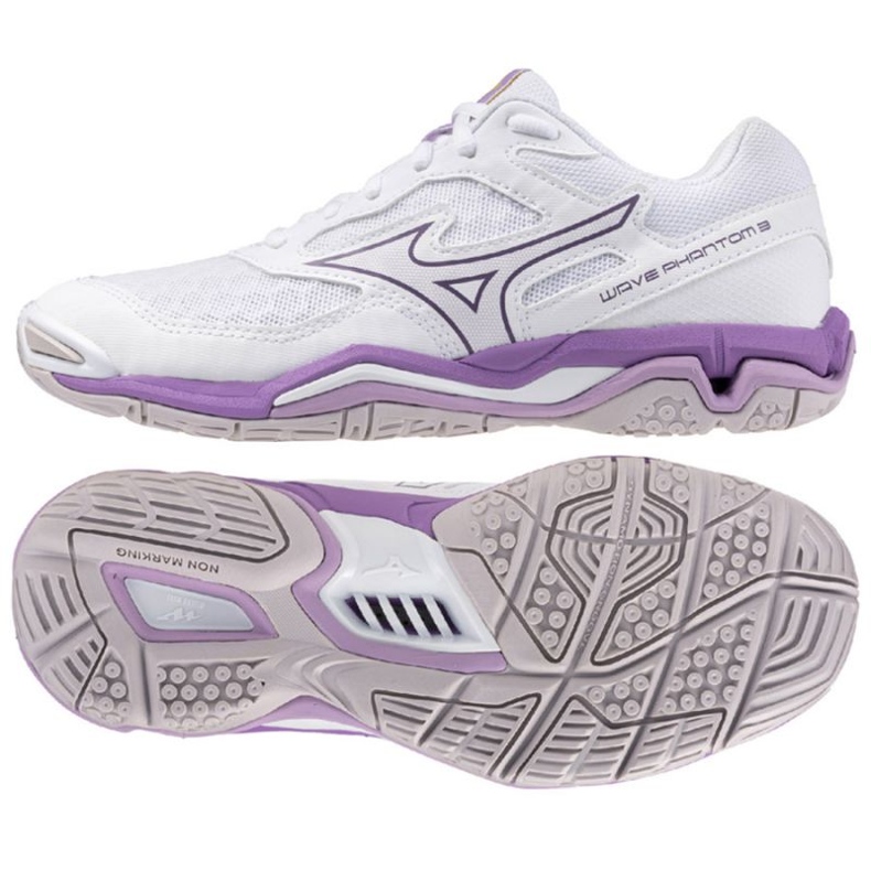 Mizuno Wave Phantom 3 X1GB226010 Schuhe weiß 1