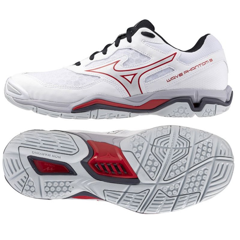 Mizuno Wave Phantom 3 X1GA226096 Schuhe weiß 2