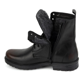 Polbut Herren-Militärstiefel, polnisches Leder, 2118S Kabir schwarz 1