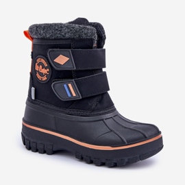 Kinder-Schneestiefel mit Klettverschluss Lee Cooper LCJ-24-44-2865K Schwarz 6