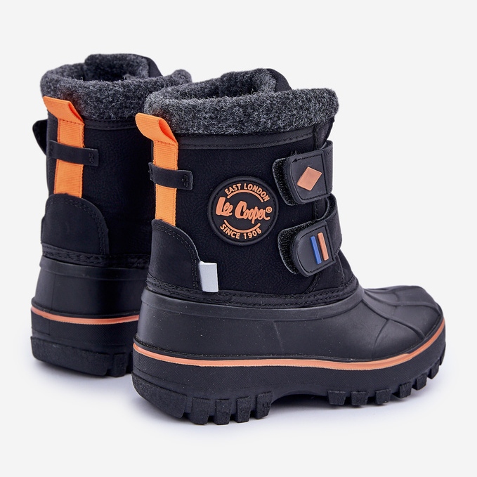 Kinder-Schneestiefel mit Klettverschluss Lee Cooper LCJ-24-44-2865K Schwarz 2