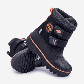 Kinder-Schneestiefel mit Klettverschluss Lee Cooper LCJ-24-44-2865K Schwarz 3