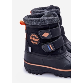Kinder-Schneestiefel mit Klettverschluss Lee Cooper LCJ-24-44-2865K Schwarz 5
