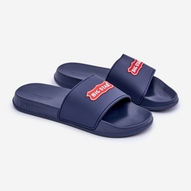 Big Star Herren-Schaum-Flip-Flops OO174029 Marineblau 1