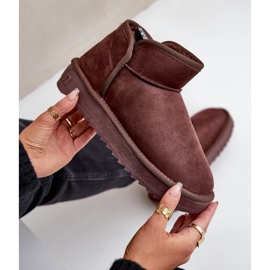 Plateau-Schneestiefel für Damen D.Franklin DFSH370010 Schokolade braun 2