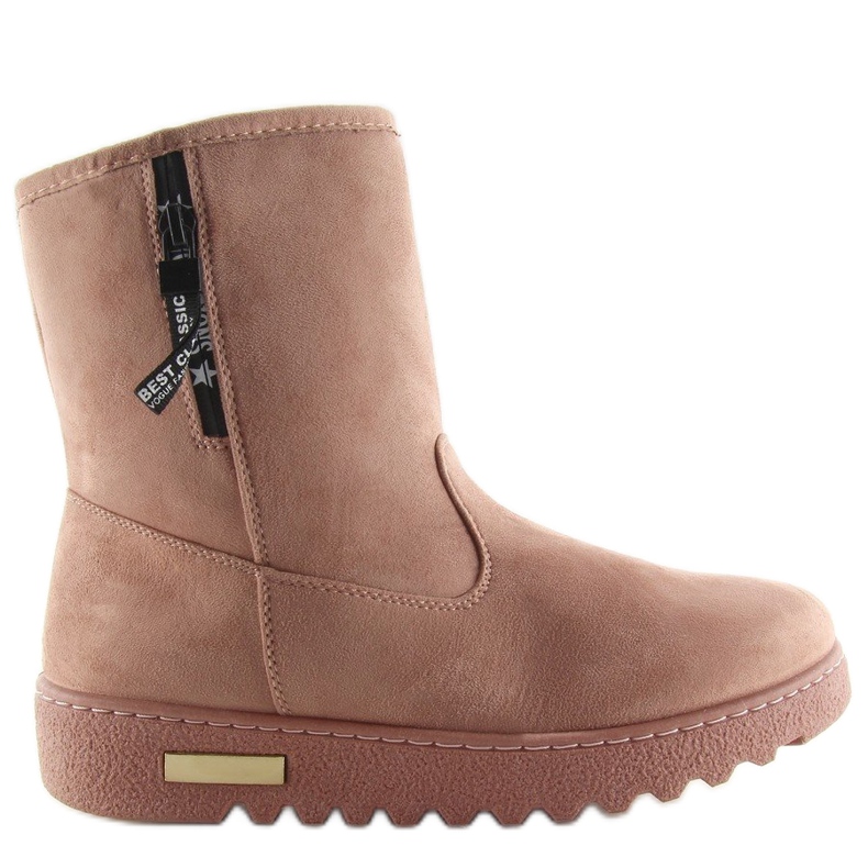 Schneestiefel für Damen rosa AN-111 rosa 1